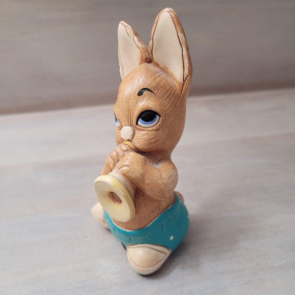 Pendelfin Rabbits Vintage "Phumf" Handpainted Stonecraft Collectible Figurine